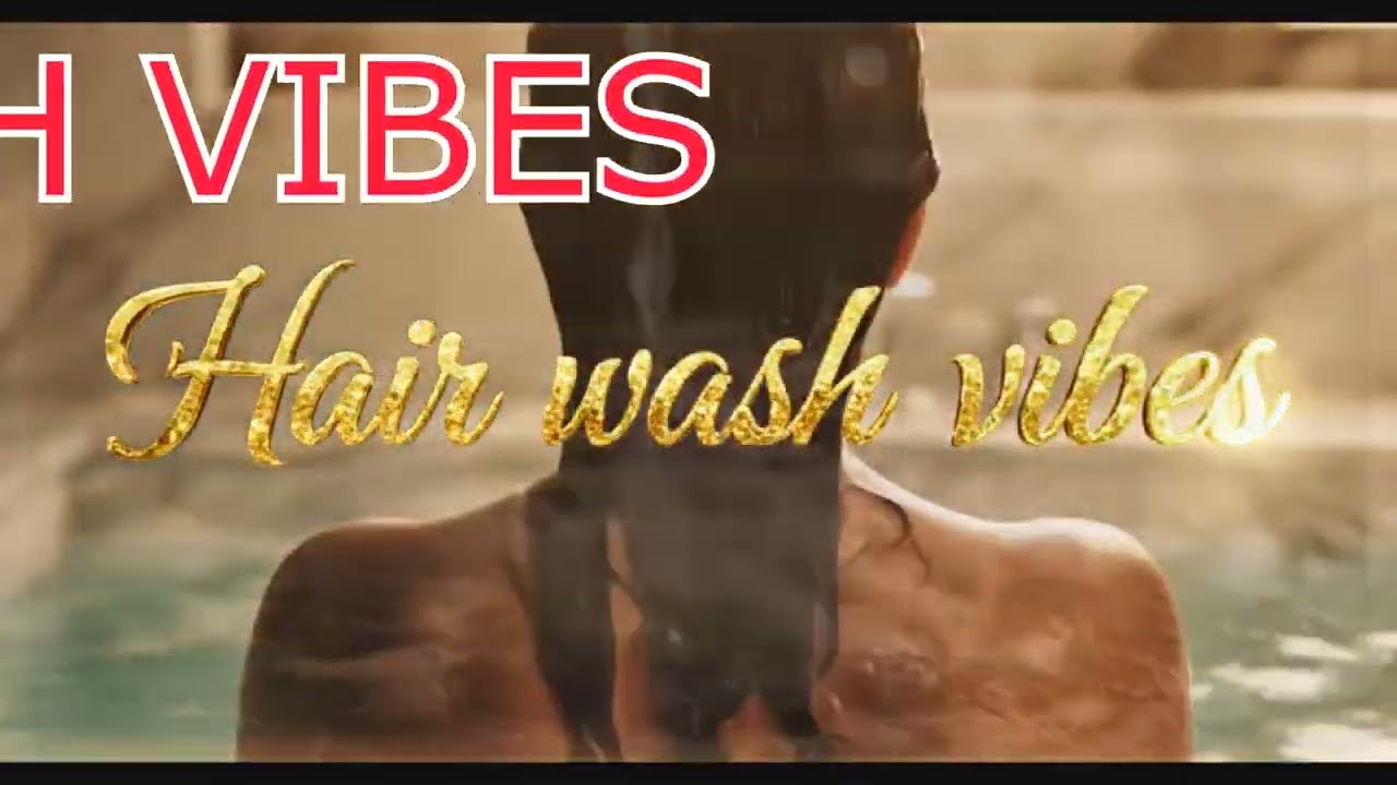 2 hour asmr extreme hair washing on wash day