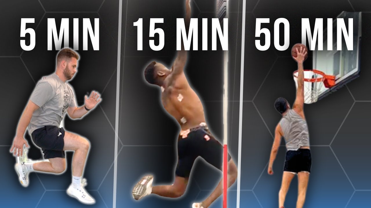 Best Vertical Jump Training Session (5 Minutes, 15 Minutes, 50 Minutes)