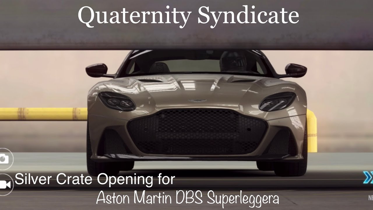 Silver Crate Opening for the Aston Martin DBS Superleggera - CSR2