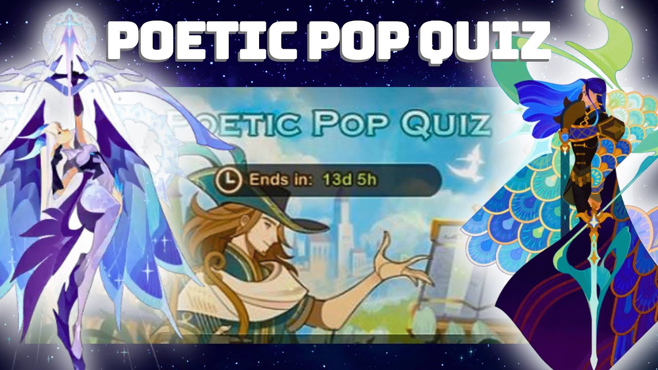 Poetic Pop Quiz Answers Day 1 - 2 [AFK ARENA]