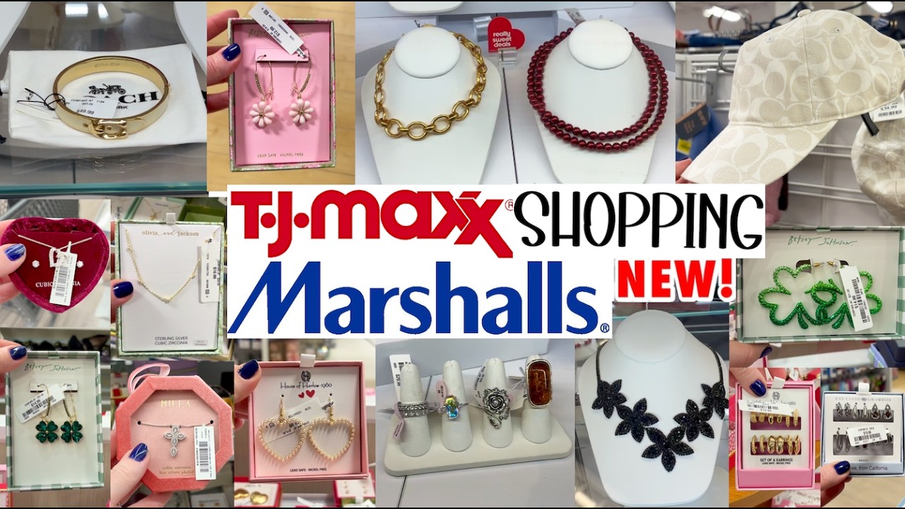 TJ MAXX & MARSHALLS #tjmaxx #marshalls #shopping #jewelry #2026