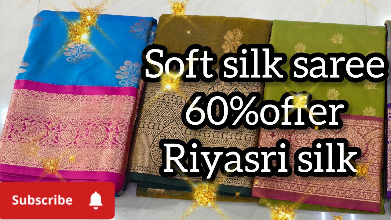 indru soft silk sarees .60% offer.dont miss it