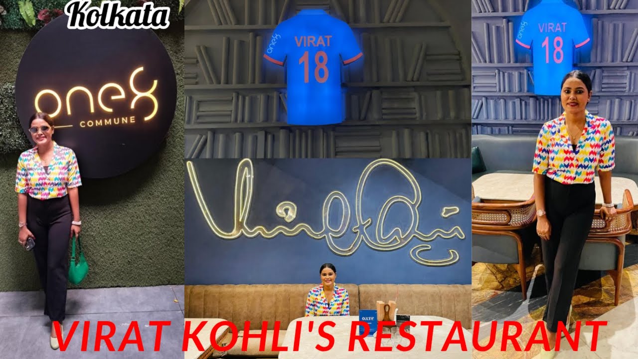 Virat Kohli’s Restaurant। One8 Commune। Kolkata।we tried virat’s restaurant One8 Commune ।
