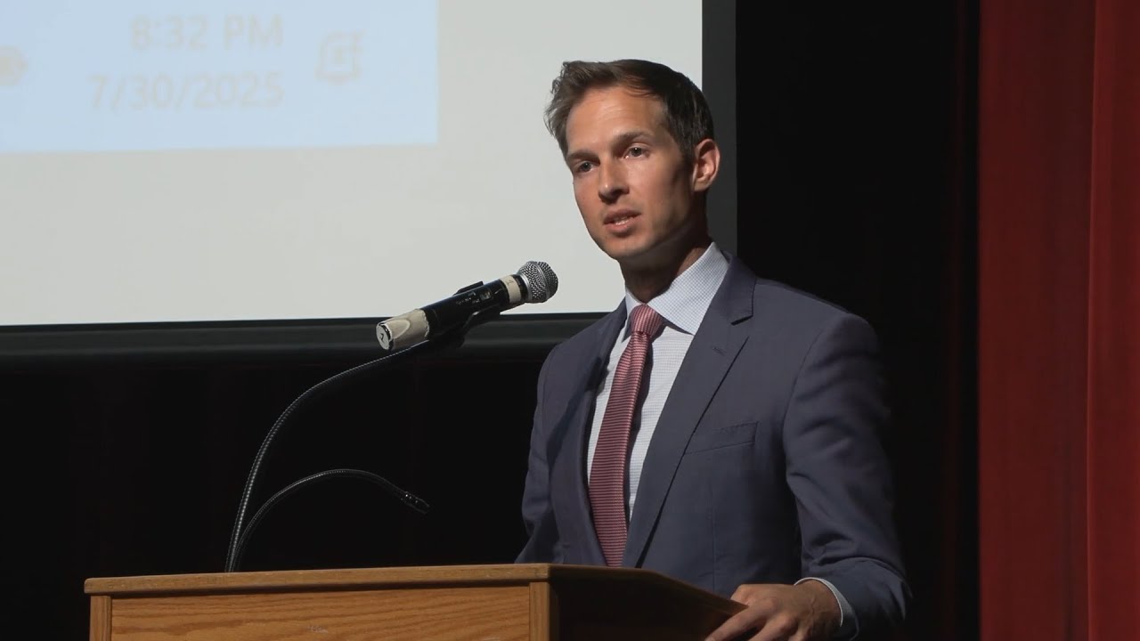 Rep. Jake Auchincloss Town Hall Meeting Newton