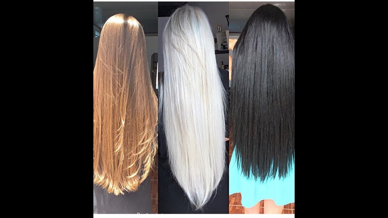 12 Girls Playing with Their Very LONG HAIR!