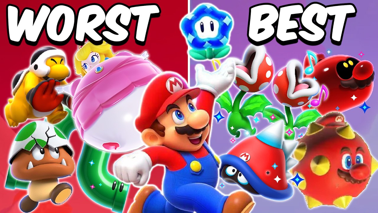 Ranking EVERY Wonder Effect In Super Mario Bros. Wonder!