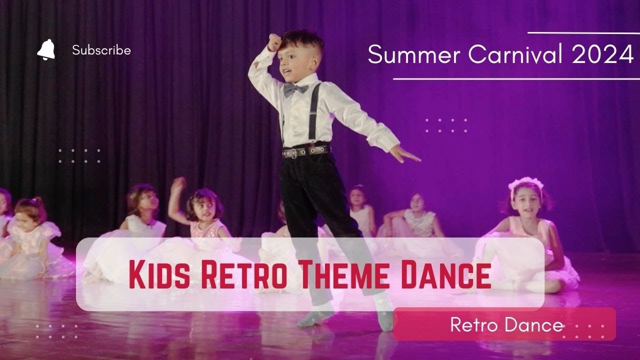 Retro To Metro - Kids Dance | Age 3 to 6 | Summer Carnival | Nrityadhee Dance Studios