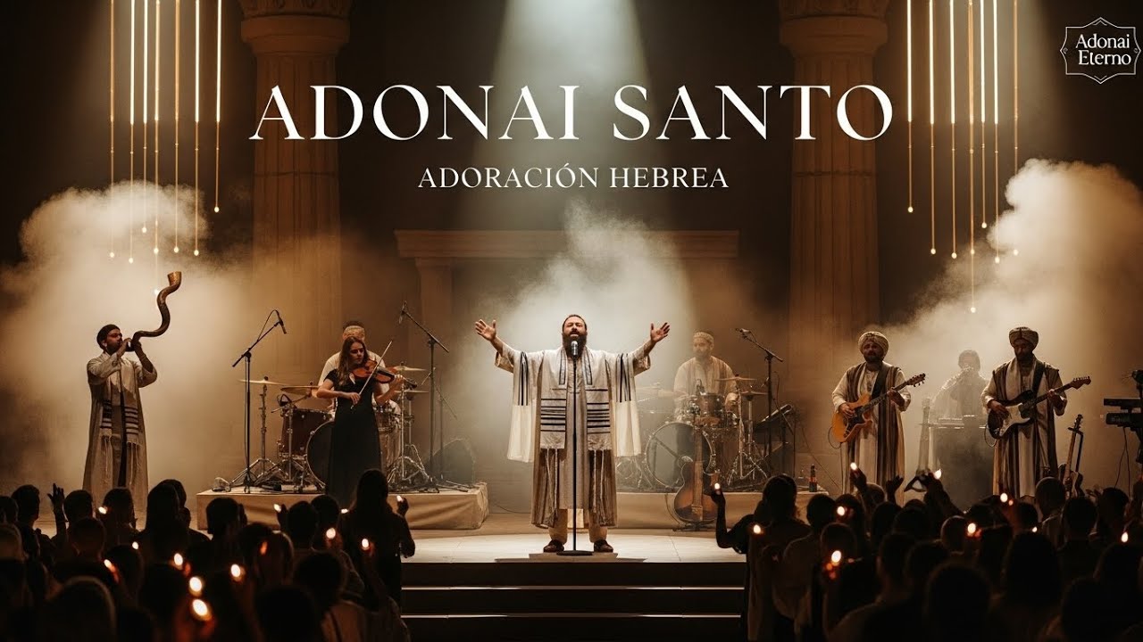 ADORACIÓN HEBREA PROFUNDA – Un Canto Santo que Exalta al Dios Tres Veces Santo