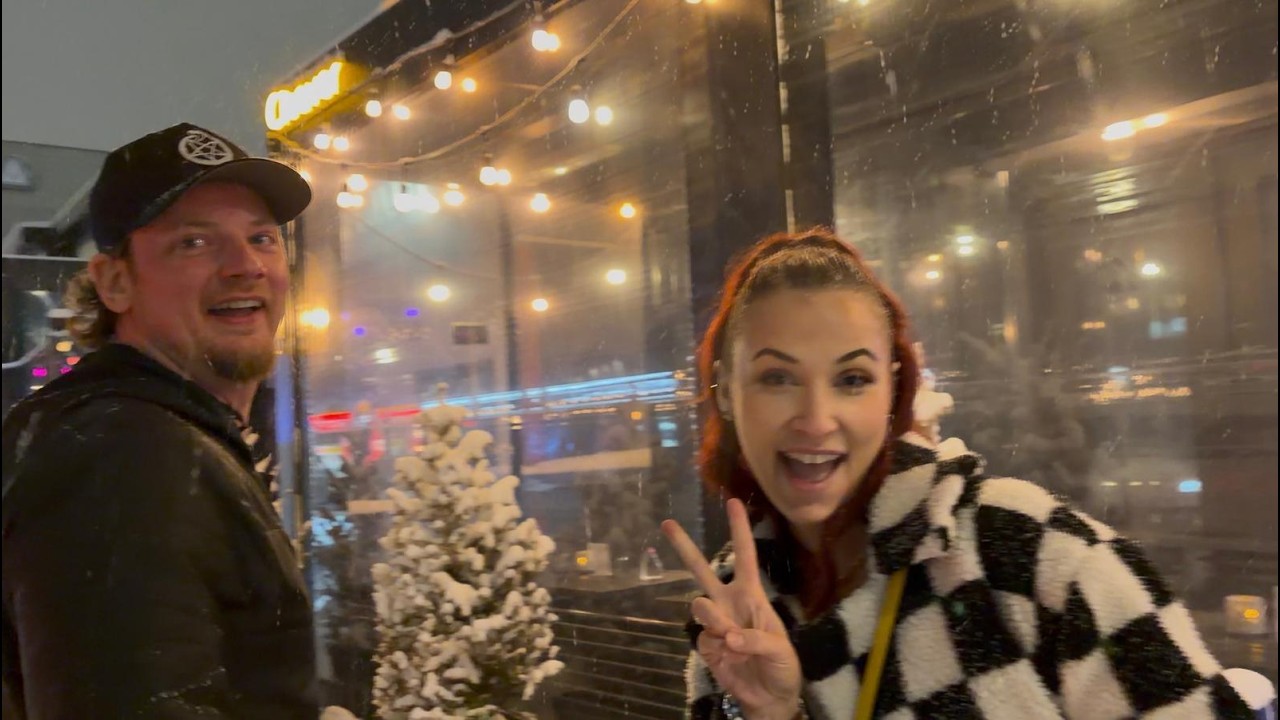Heavy Snowstorm Night Walk in Downtown Calgary 🇨🇦 | Stephen Avenue & 17th Ave Winter Vlog