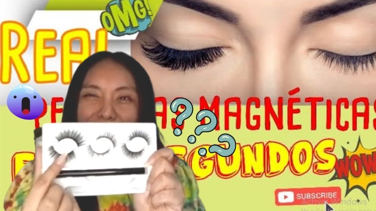 Como poner Pestañas Magnéticas FUNCIONAN Como poner pestañas postizas Trucos Y Consejos