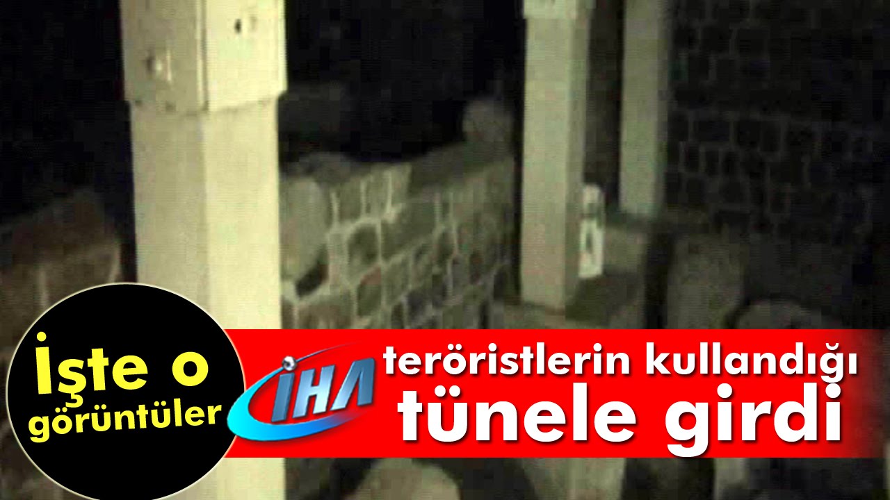 Diyarbakır'da Teröristlerin Kaçmak İçin Kullandığı Tünel