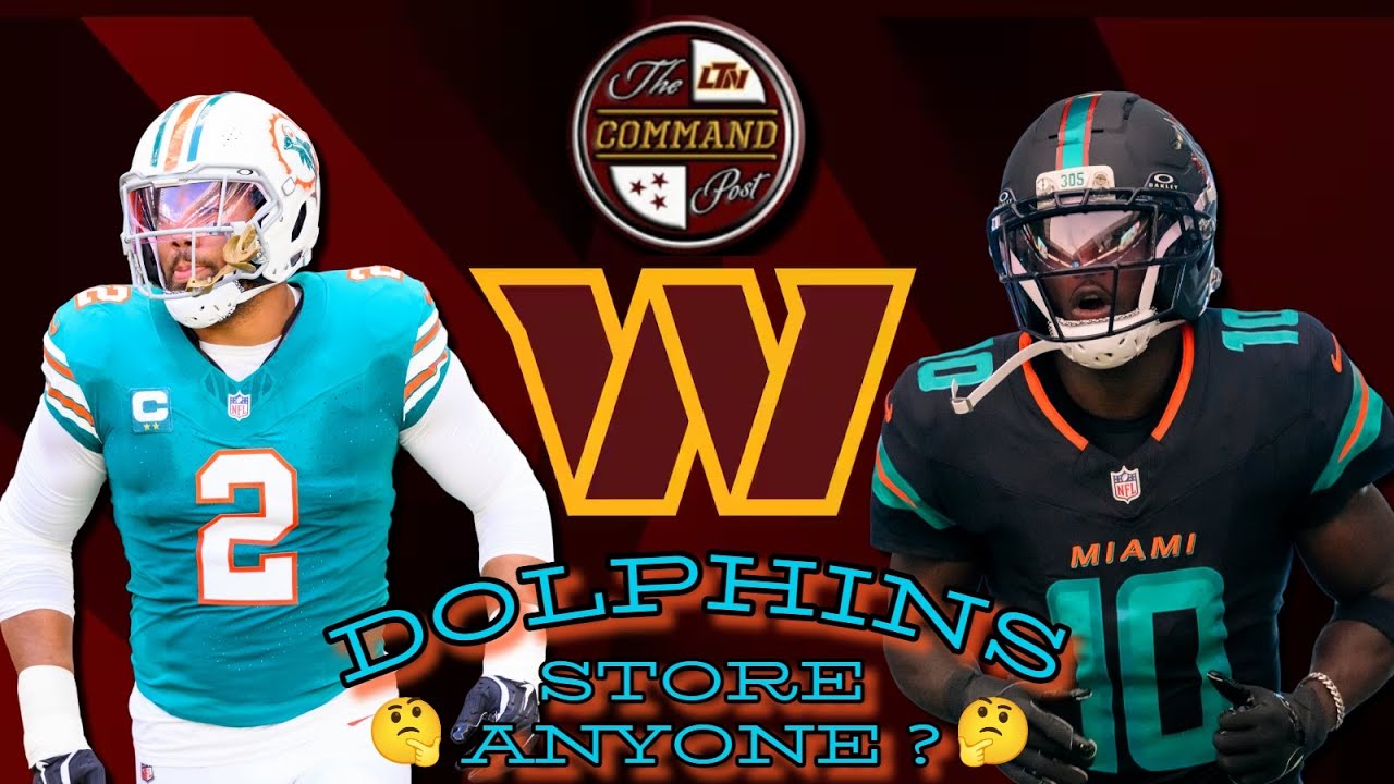 Command Post LIVE! | Free Agent News: Latest On Pitts, K9, & Dolphins Store Items, YOU Interested?🤔