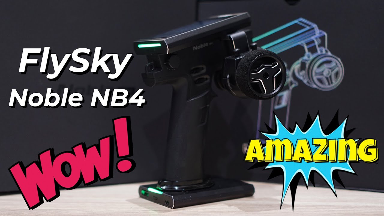 Распаковка Flysky Noble NB4 Remote Controller Radio Transmitter
