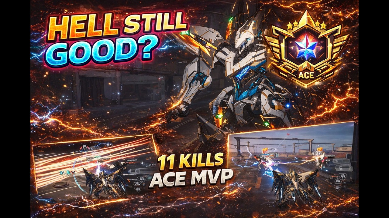 HEL Still So Good? | 11 Kills Ace MVP | Mecha BREAK