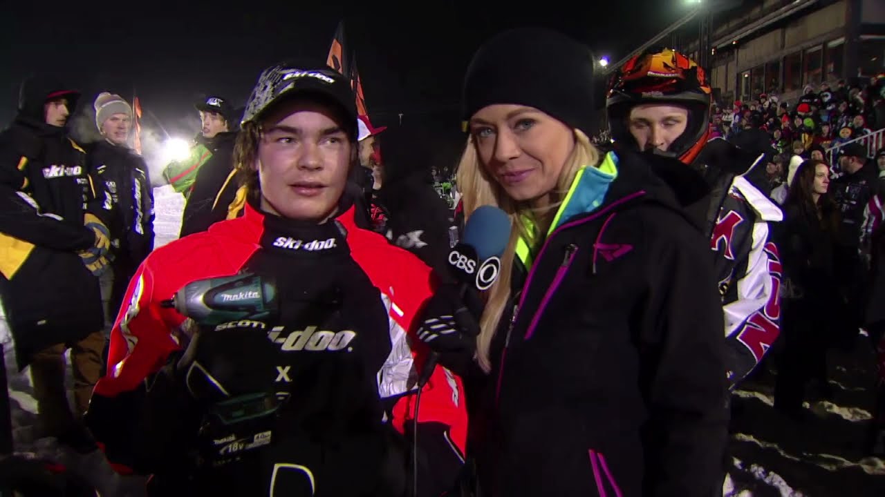 Elias  Ishoel,  First Snocross victory, Pro Lite 2014.