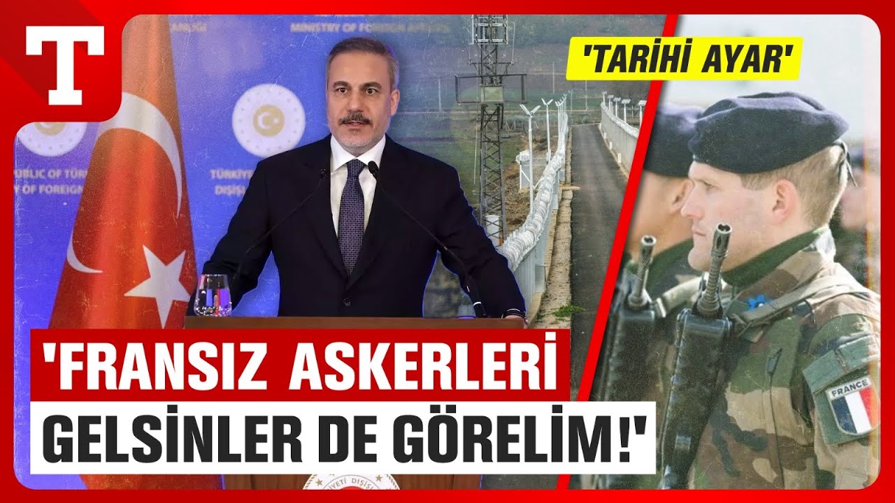 Hakan Fidan, Fransa'ya Racon Kesti! 