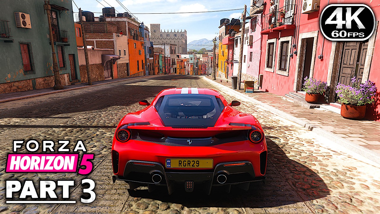 Forza Horizon 5 Gameplay Walkthrough Part 3 - PC 4K 60FPS No Commentary