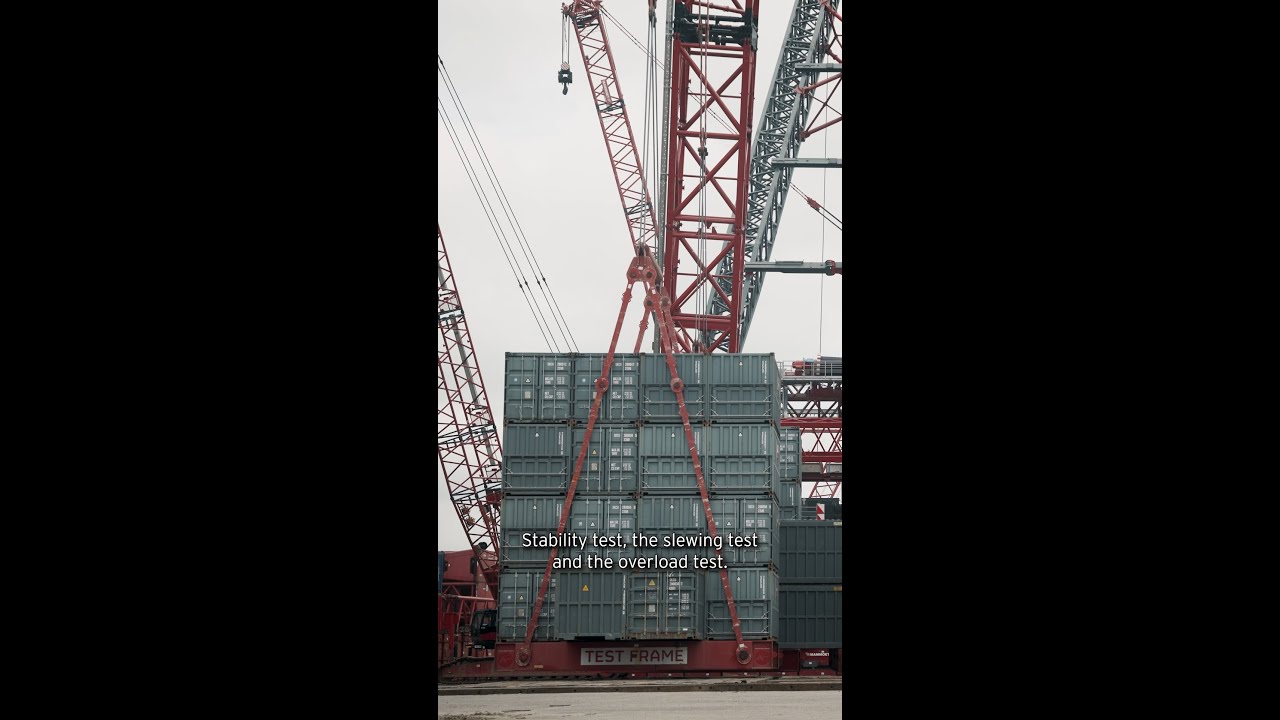 💪 Testing the world's strongest land-based crane 💪