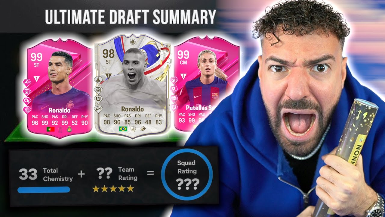 WAKEZ jagt den DRAFT-REKORD! 🚨😱 EA FC FUTTIES Draft Challenge!!🔥