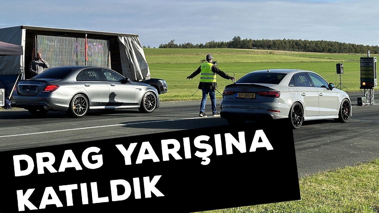 Mercedes İle Almanya’da Drag Yarışına Katıldık – EFR Germany Brilon 1/4 Mile Dragrace