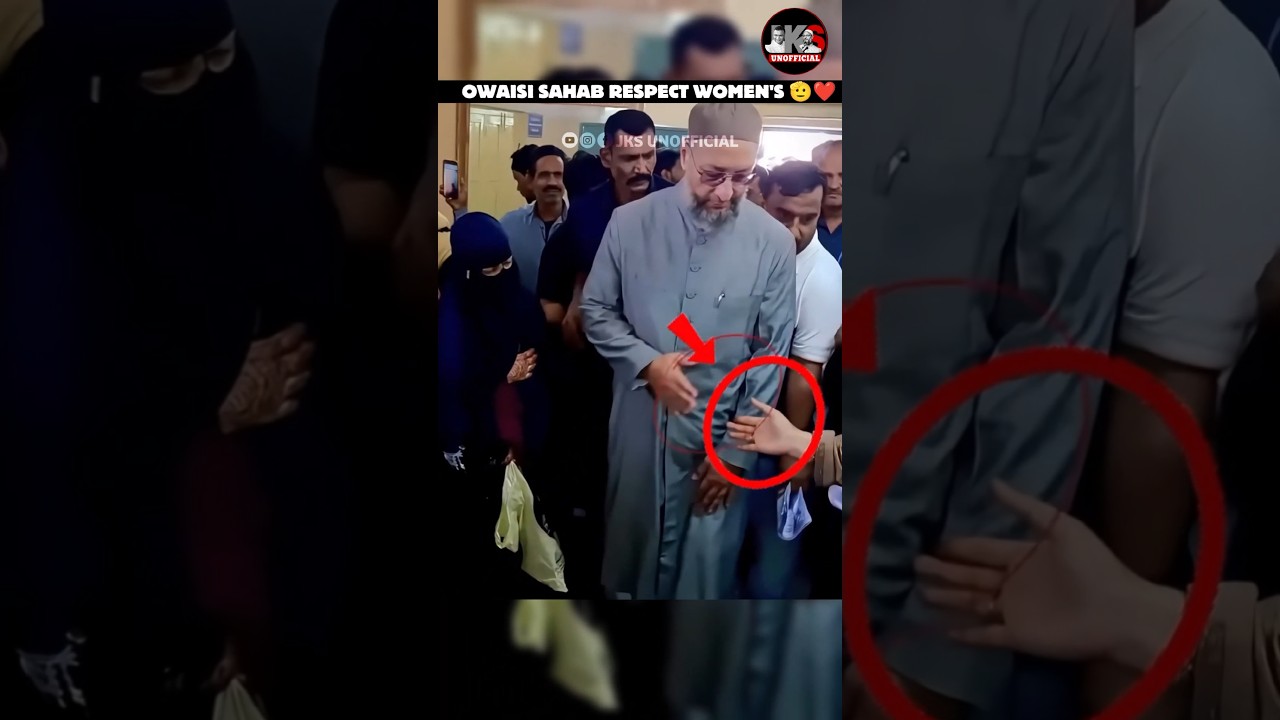 Br. Asaduddin Owaisi | Respect Women's | OWAISI SAHAB | SIMPLICITY | AIMIM | JKS UNOFFICIAL