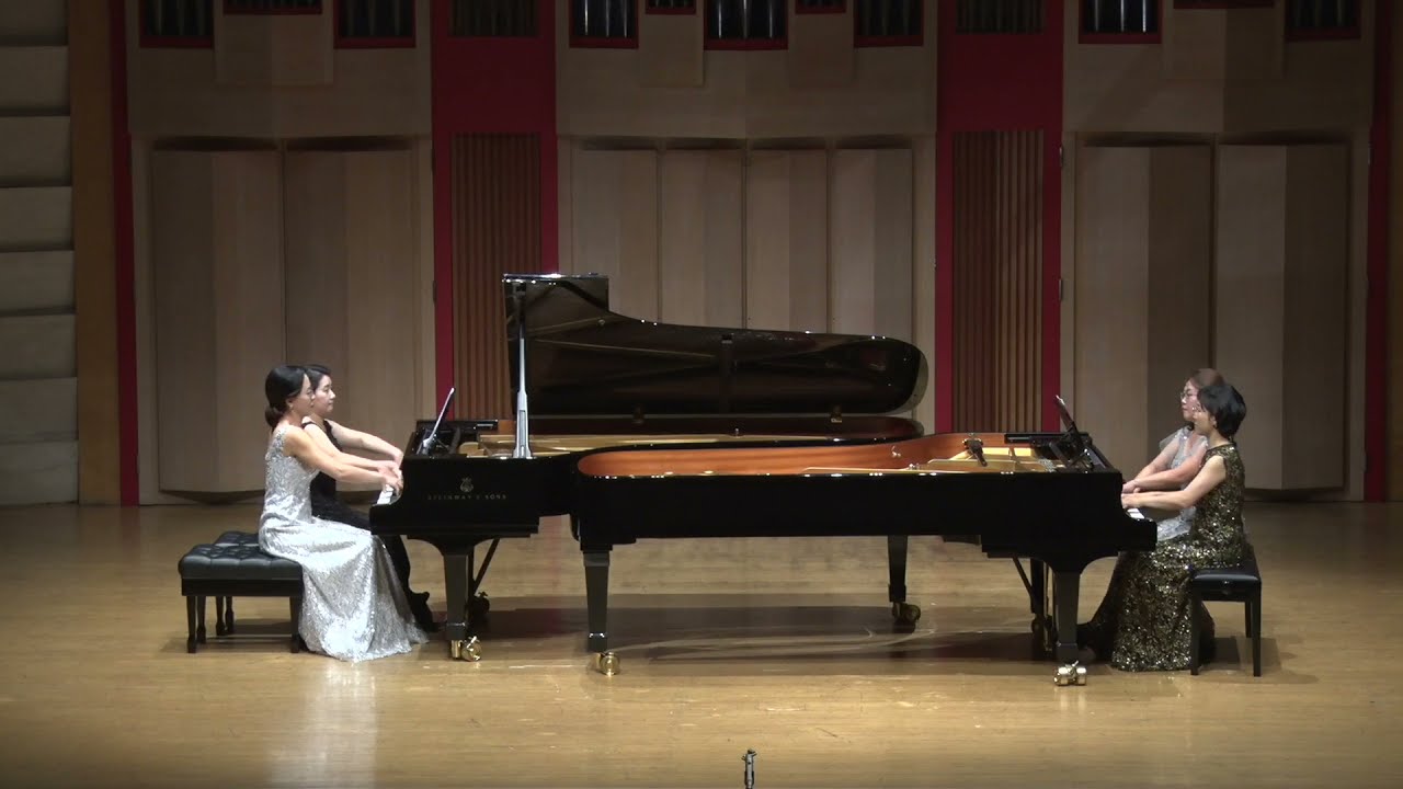 L.v Beethoven  Egmont Overture, Op.84   (2 pianos 8 hands)