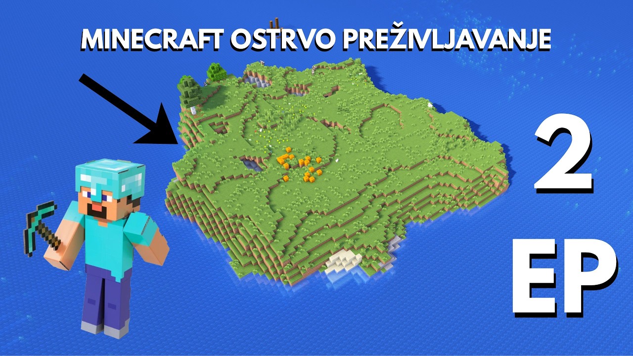 Minecraft preživljavanje na ostrvu ep 2