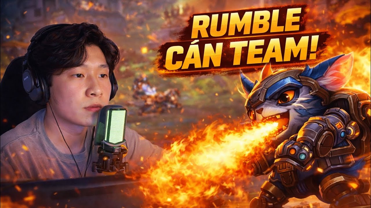 Rumble và những pha mưa tên lửa vào đầu tuyến sau. Chế độ Loạn Chiến LoL #leagueoflegends #games #xh
