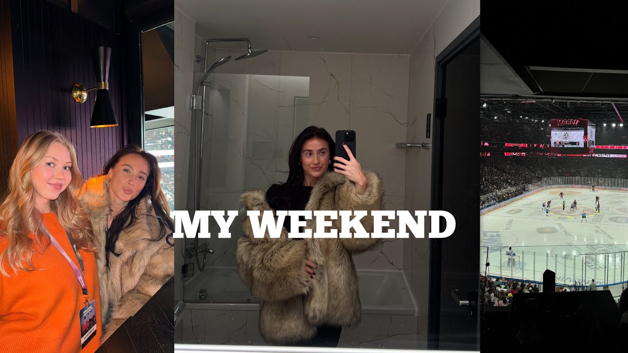 MY WEEKEND - jääkiekkoa ja reissuun valmistautumista