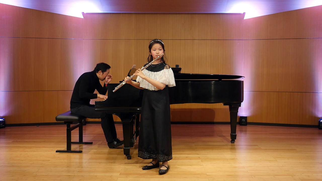 Georges Hue Fantasie for Flute and Piano - Sooah Jeon (11 yrs)