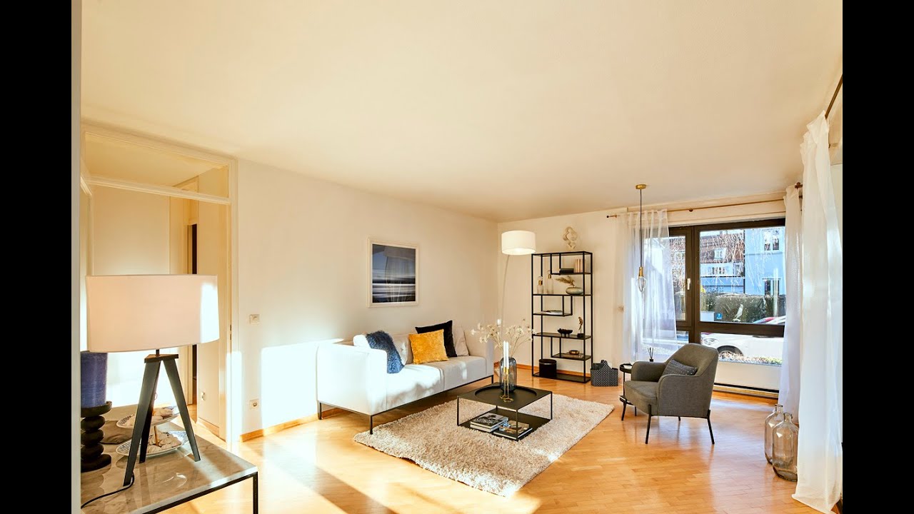 2-Zimmer Wohnung mit Sonnen-Loggia in Harlaching München - Trailer