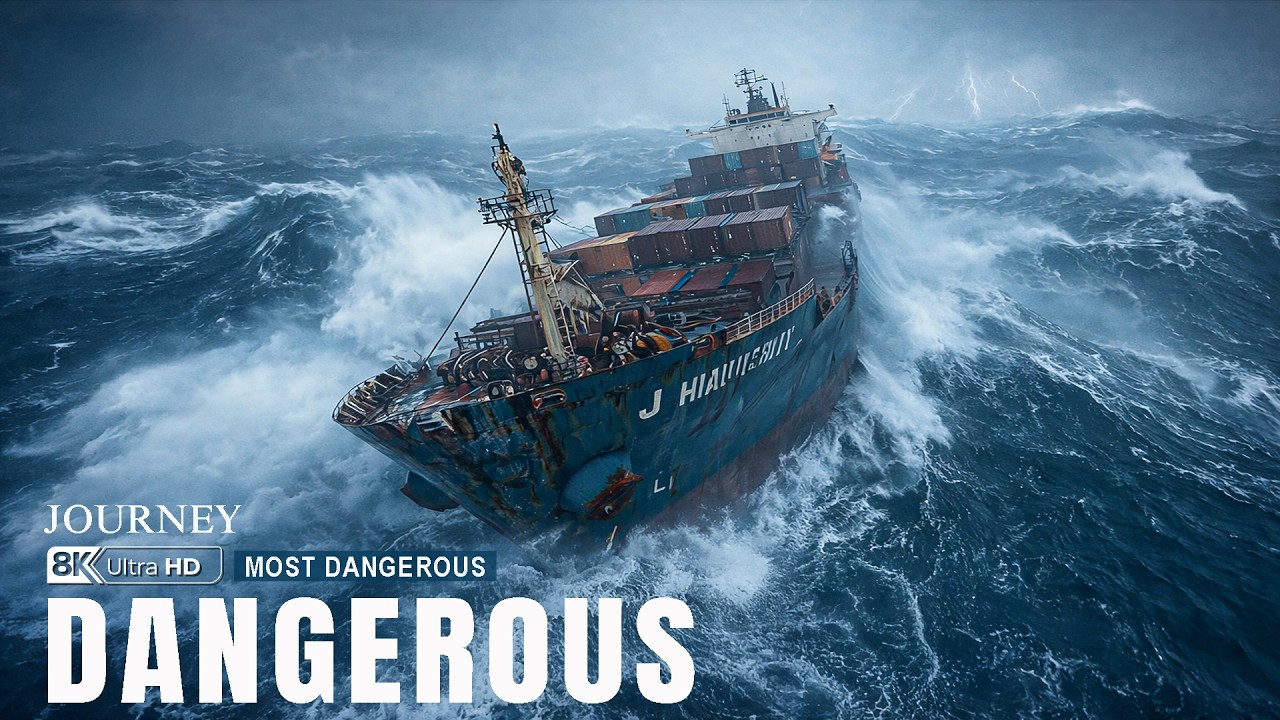 Crossing the World’s Most Dangerous Oceans 8K – Survival in Treacherous Seas | Documentary