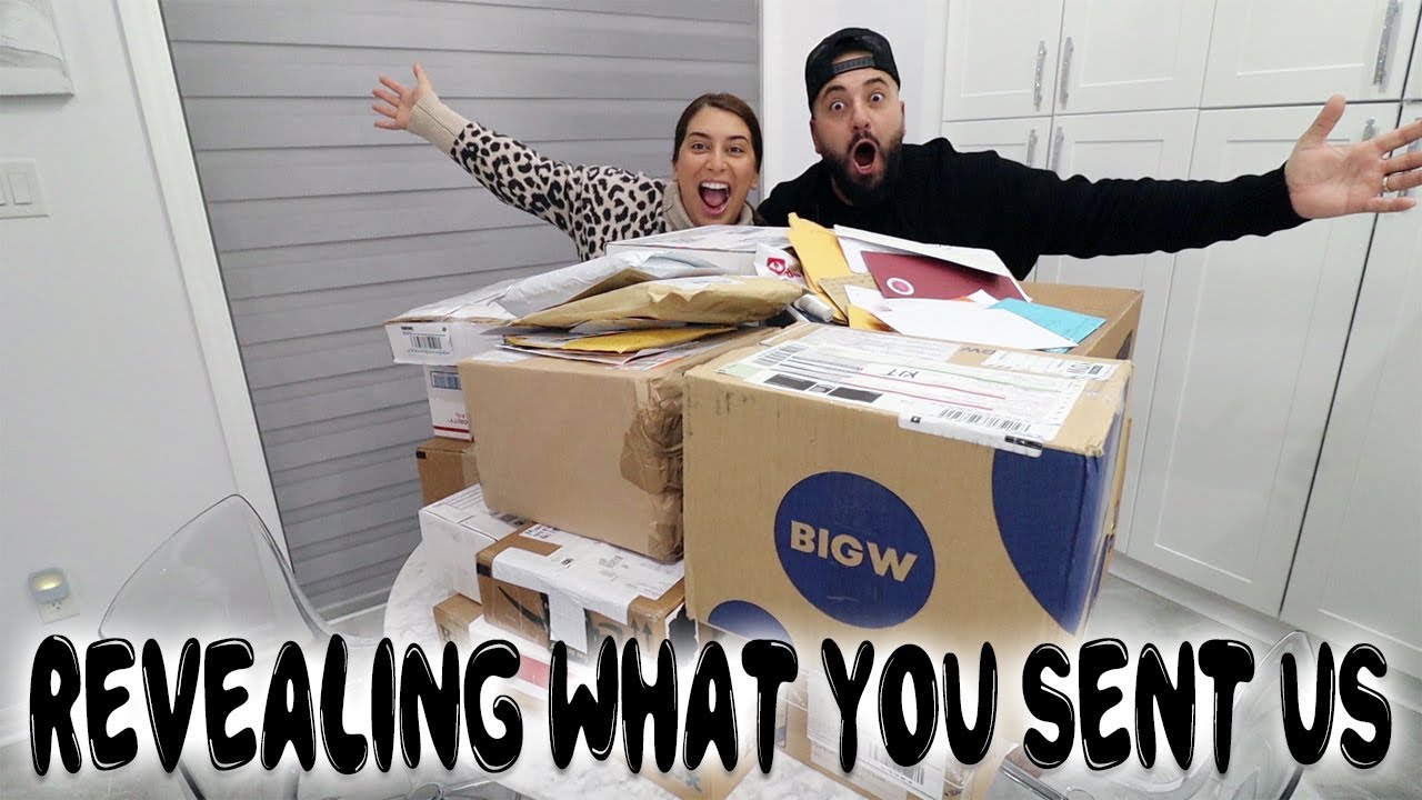 REVEALING WHAT MY FANS SENT US IN THE MAIL