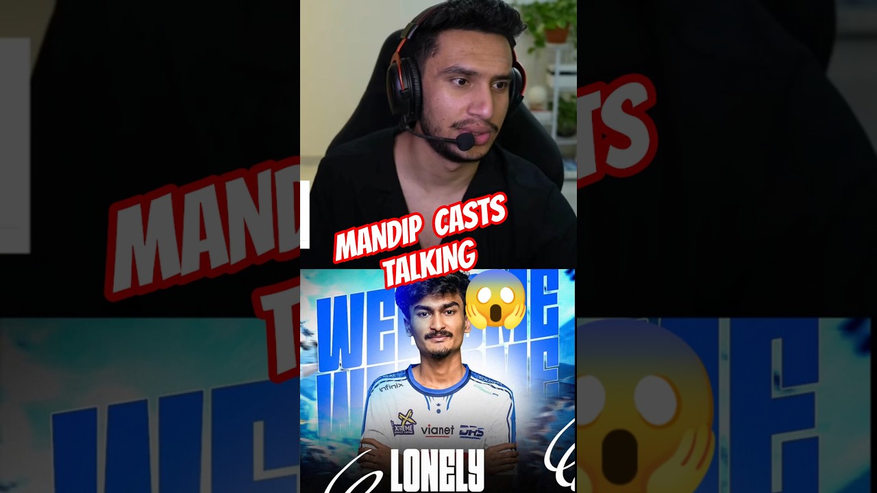 MANDIP CASTS 😱TALKING DRSxLONELY #DRSGAMING #ESPORTS #PUBGNEPAL #ANSHYTB