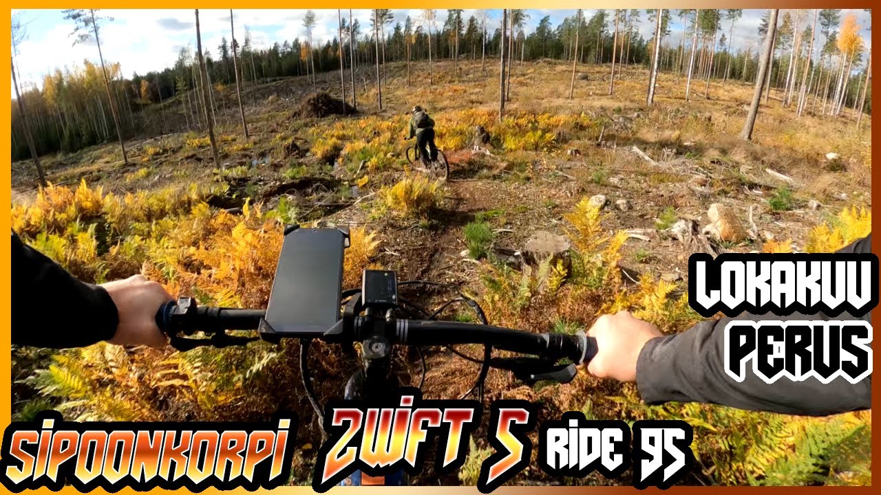 Zwift 5 Sipoonkorpi Perus Lenkki | Variable Speed | Zone 2+ | Ride 95 eMTB 2025