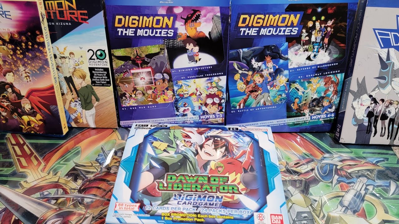 Digimon Card Game EX11 Dawn of Liberator Booster Box Opening!