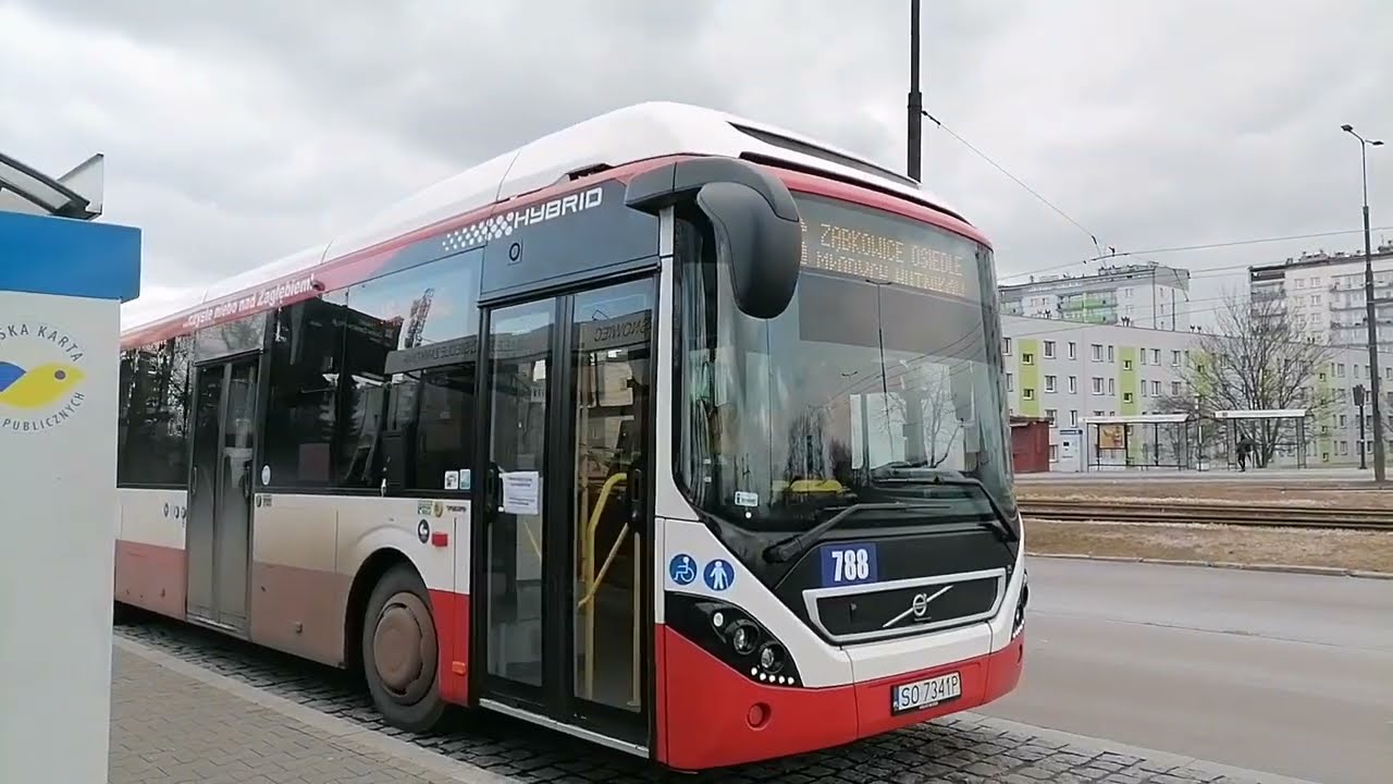 Volvo 7900 Hybrid #788, linia 116 | PKM Sosnowiec