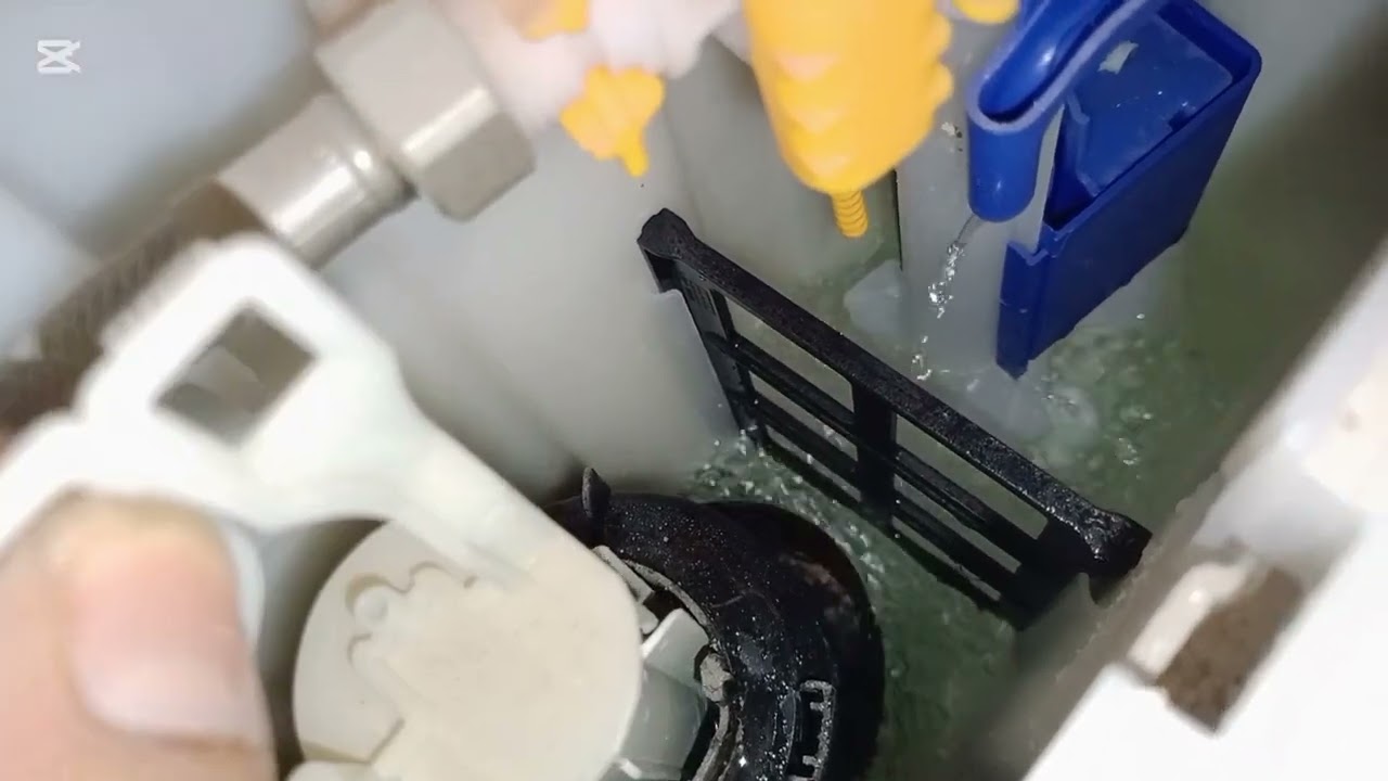 إصلاح تسرب الماء من المرحاض المعلق وتجنب غلاء فاتورة الماء |réparation fuite de toilette suspendu 🛠️