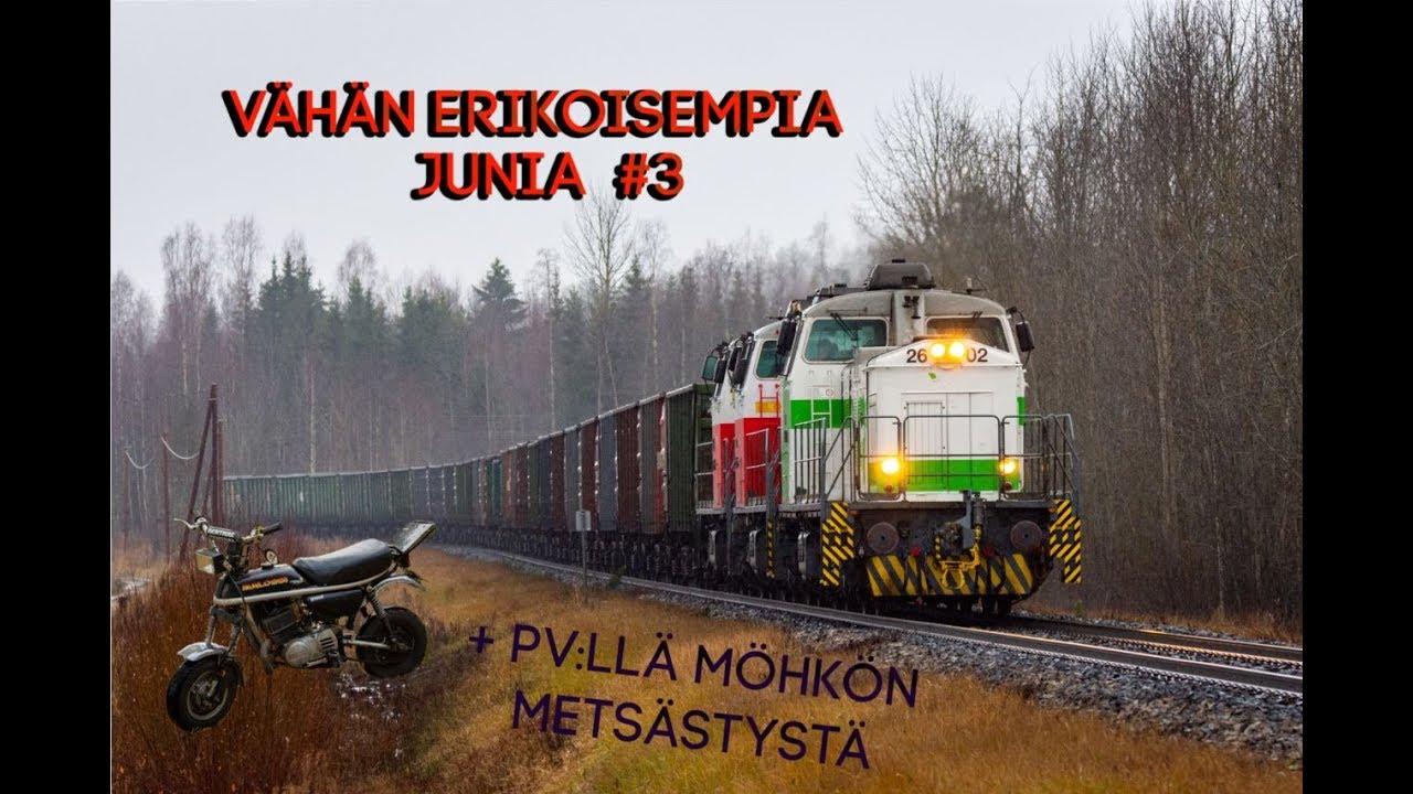 Vähän erikoisempia junia #3
