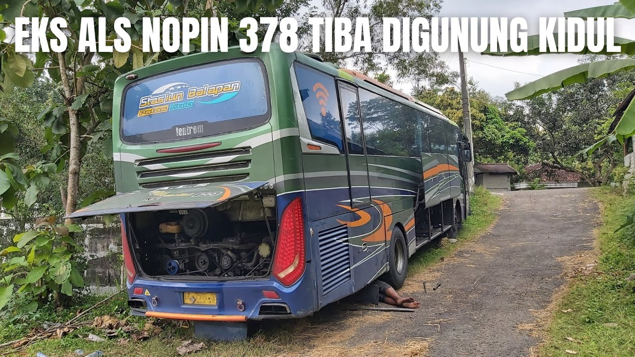 Pak Dame Nasution pulang kampung II Trip perdana ALS 300 Medan Solo perpal di Gunung Kidul