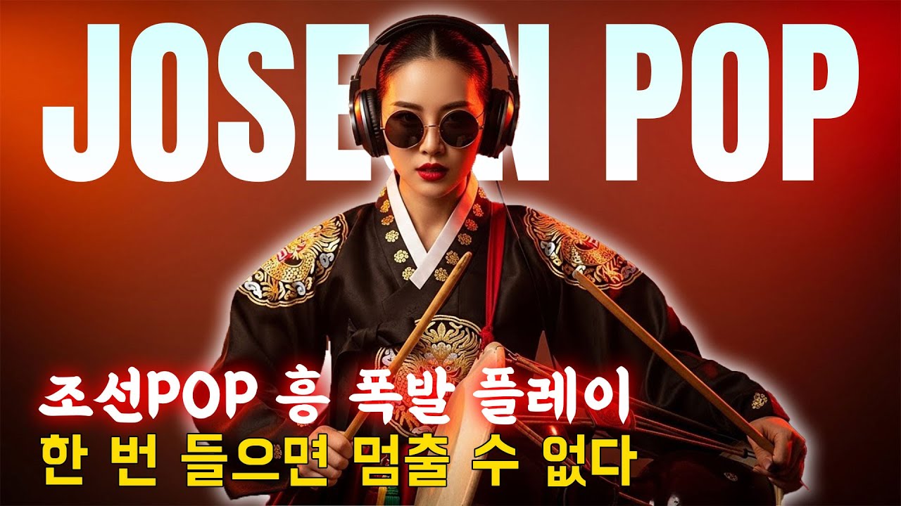 조선POP 흥 폭발 플레이 😆 한 번 들으면 멈출 수 없다 – 조선 그루브 #조선팝