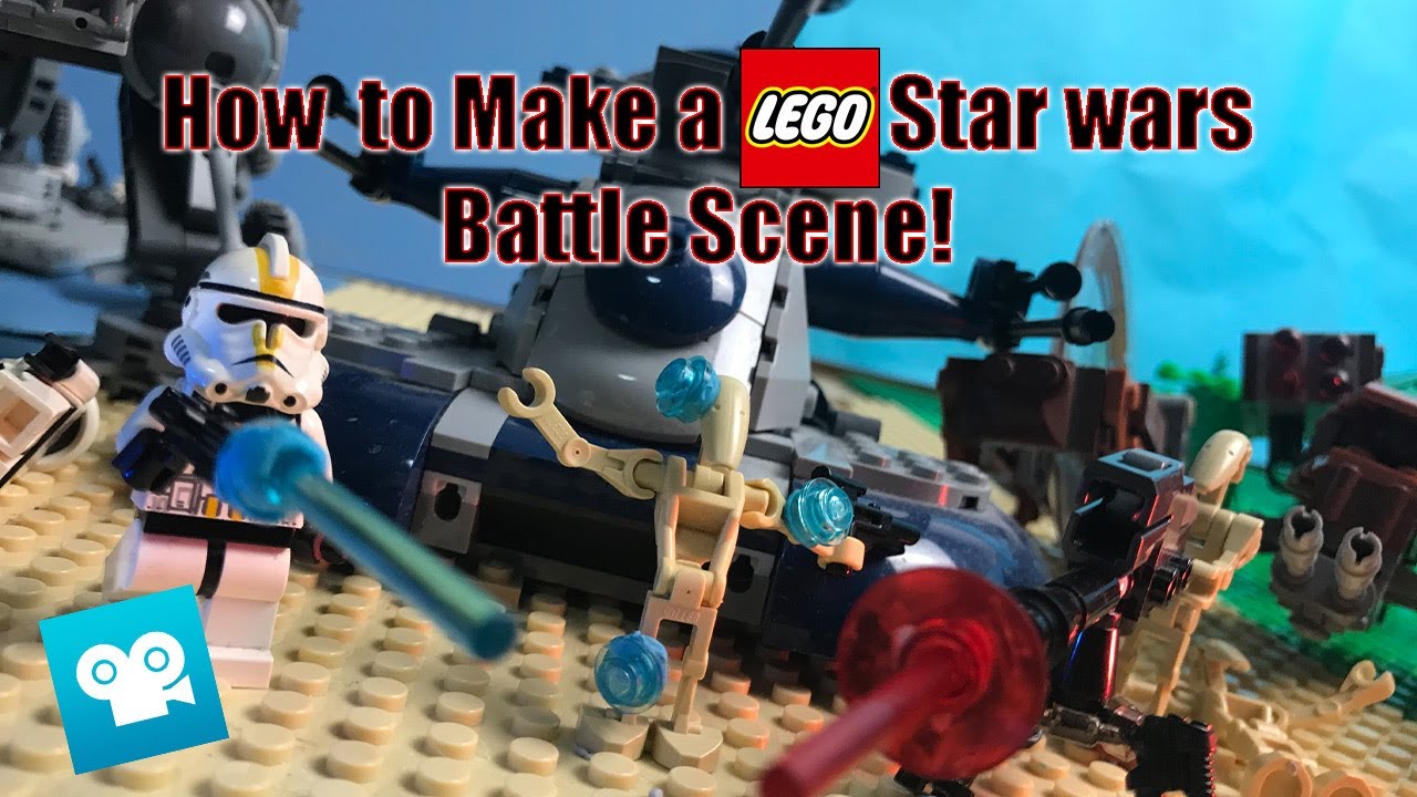 How to make a LEGO Battle Scene- using Stopmotion!