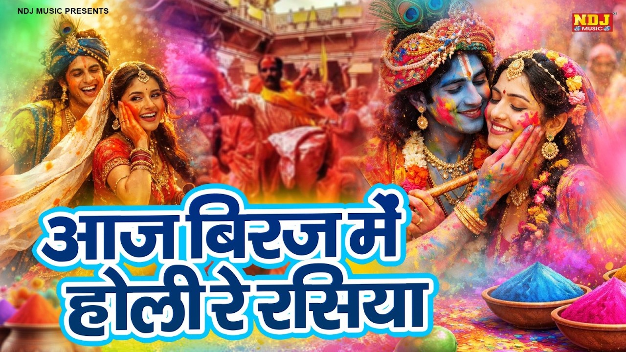 Aaj Biraj Mein Hori Re Rasiya | Braj Ki Holi | आज बिरज में होरी रे रसिया | Radha Krishna Holi Bhajan