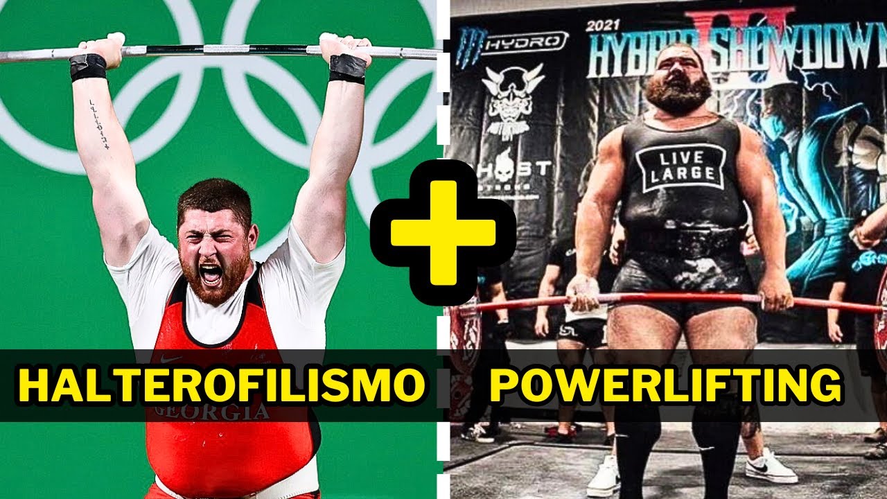 FOR&Ccedil;A M&Aacute;XIMA e POT&Ecirc;NCIA MUSCULAR: Combinando Powerlifting e Halterofilismo!