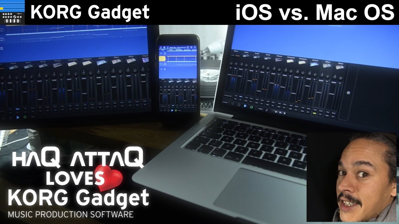KORG Gadget iOS vs Mac OS version | Comparison - haQ attaQ
