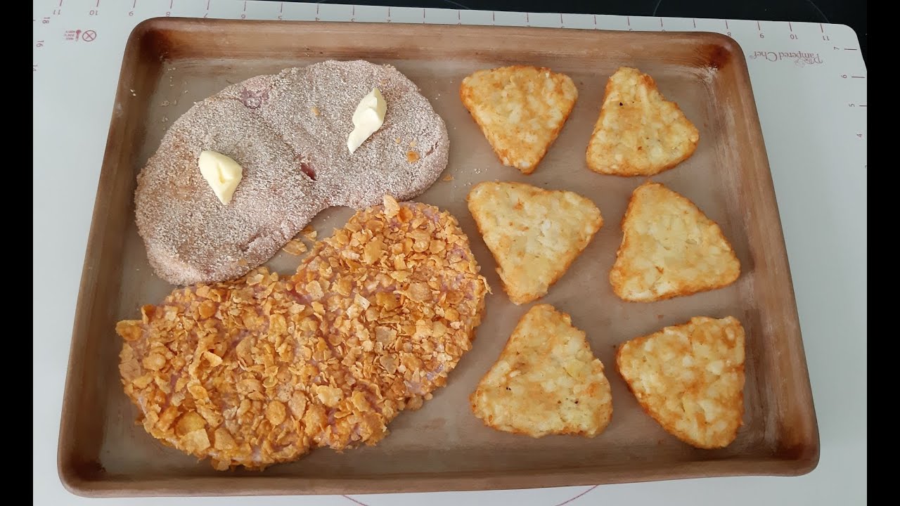 Schnitzel mit Röstis vom großen Ofenzauberer von Pampered Chef