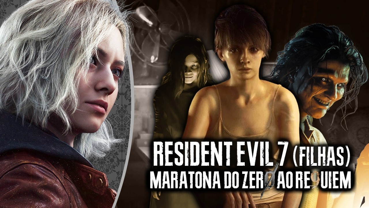 AO VIVO: Jogando RESIDENT EVIL 7 (DLC 