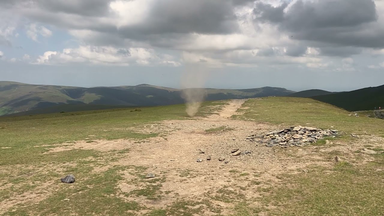 Dust Devil near Blencathra summit