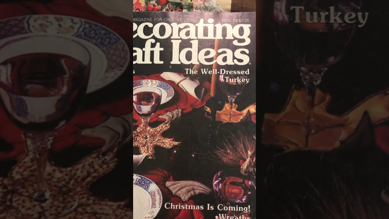 Vintage Crafting Magazine (what a find!) 