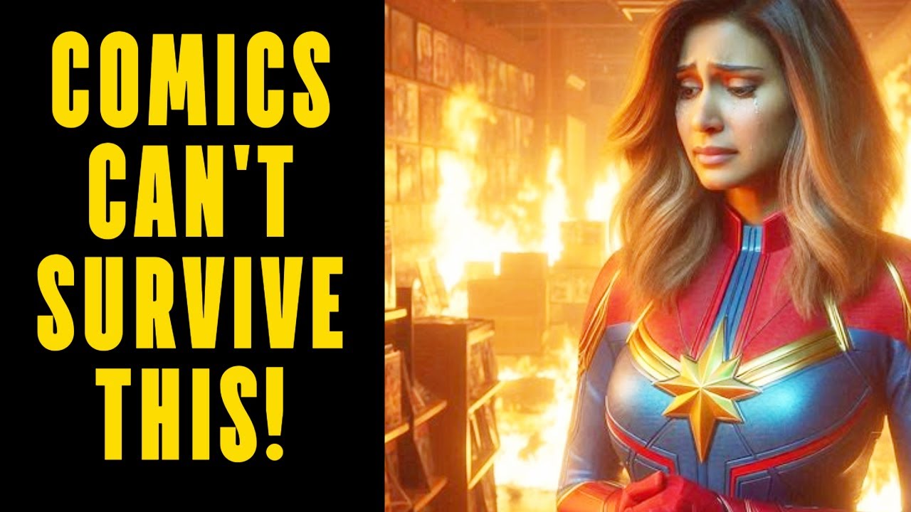 Liars At Bleeding Cool ATTACK ME For Pointing Out Comic Industry DYING